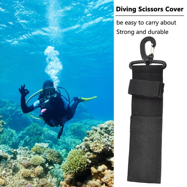 Deportes Acuáticos Bolsas de cubierta de protección de tijeras de buceo para buceadores entusiastas de los nadadores