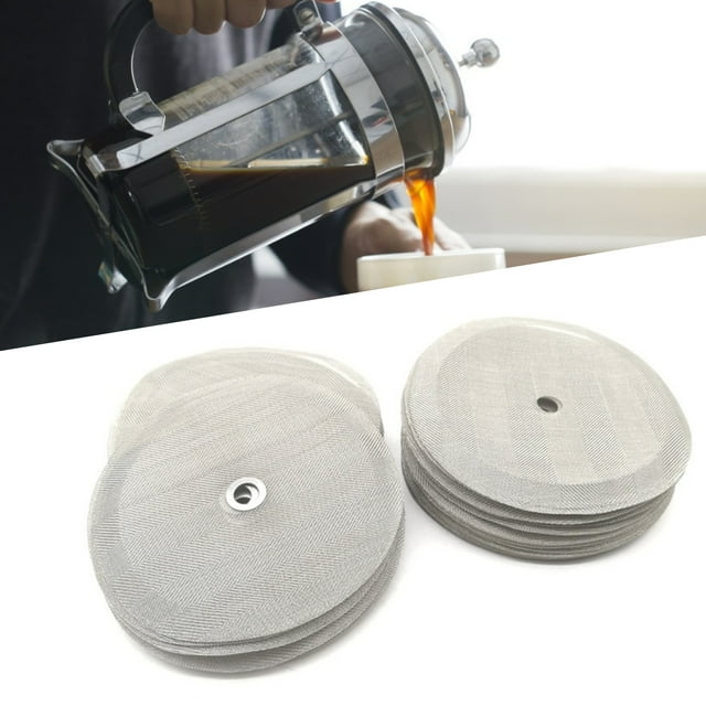 French Press Replacement Filter Mesh Screen Coffee Press Filters