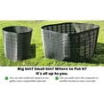 thumbnail image 2 of SIMPO 500 Gallon Composter Expandable Backyard Outdoor Compost Bin Easy Setup High Efficiency, 2 of 9