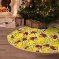 thumbnail image 5 of Rateoe Duck with Star Sunglasses Pattern Christmas Tree Skirt with Ties , Christmas Tree Decorations, Farmhouse Christmas Decor Xmas Holiday Decorations-36", 5 of 6