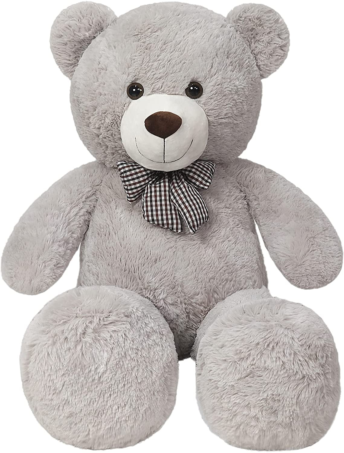 Giant Teddy Bear 4ft Big Teedy Bear Stuffed Animals Plush Toy Soft Bear White 