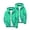 A01 Army Green, variant on 2-Pack Kids Rain Jacket Boys Girls Lightweight Windbreaker Jackets Hooded Zip Up Windproof Coats Casual Outdoor Activewear with Pockets Spring Fall Outerwear Set