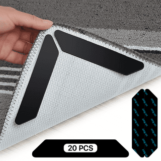 Hold-a-Rug - Non-Slip Rug Pad, Reversible Rubber Gripper, Non  Skid Pads for Hardwood, Vinyl, Tile, Laminate Floors, Keep Area Rugs  Secure, Safe for Indoor Flooring, ⅛” Thick- 8' x 10' 