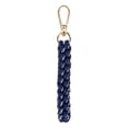 thumbnail image 1 of Llavero de Cuerda [1PCS] - Charm de Bolsa Boho - [Azul Oscuro] Llavero Trenzado, 1 of 6