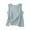 Macaron blue, variant on Smaickrr Summer Linen T -Shirt for Women Cute Cropped Linen Tank Tops Sleeveless Loose Fit Plus Size Cami Shirts Casual Basic Camisole Blouses Vest