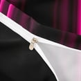 thumbnail image 5 of meiyoeat Modern Pink Striped Twin Bedding, Luxury Dark Gradient Duvet Cover Set for Boys, Pink, Black Reversible2 Pieces, 1 Duvet Cover and 1 Pillowcase, 5 of 7