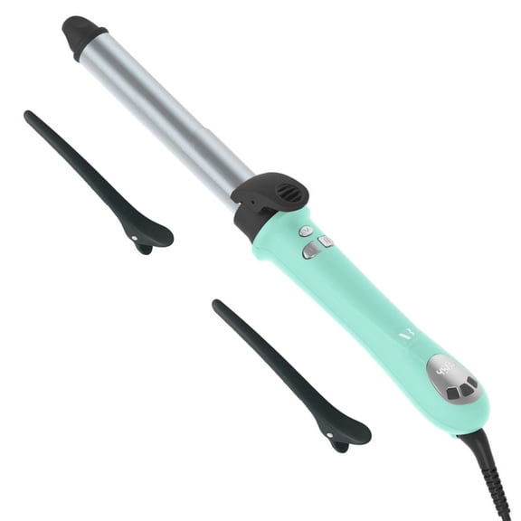 Amira Beauty Professional Automatic Rotating Curling Iron, 1" Tourmaline Ceramic Wand