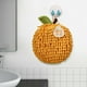 thumbnail image 3 of Toalla de mano con diseño de bolas de felpa, juego de toallas con asa para colgar, toalla suave y absorbente con diseño de bolas de frutas decorativas, juego de toallas para cocina y baño,, 3 of 9
