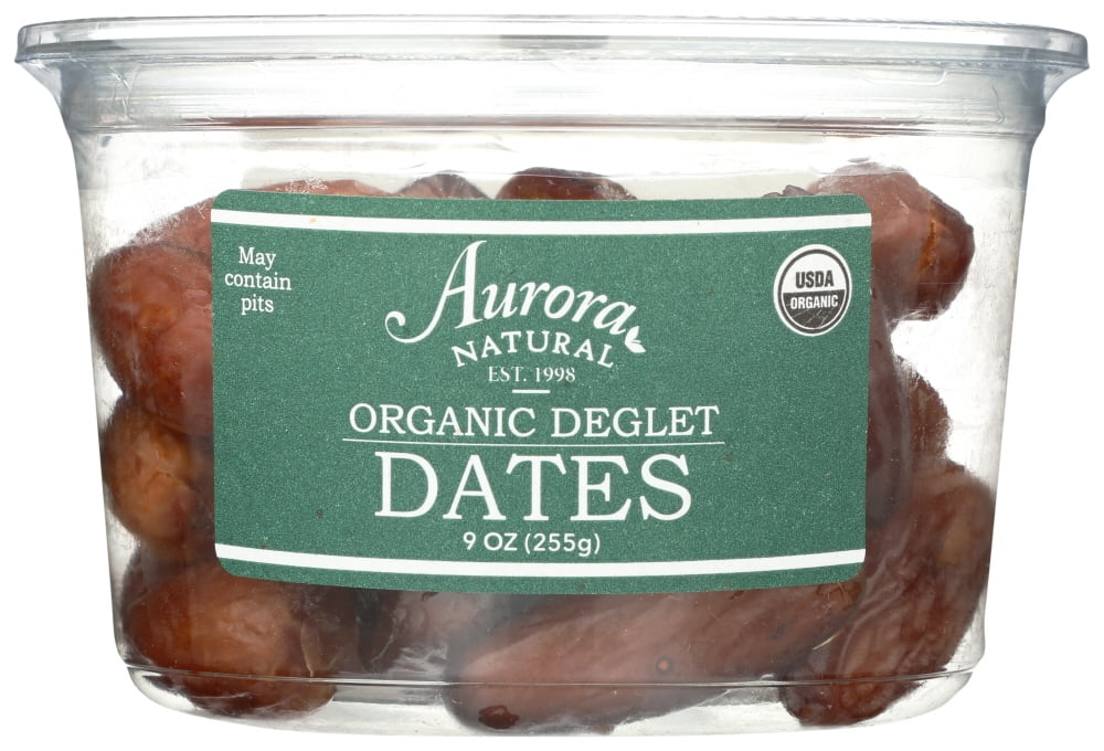 Aurora Natural Products Organic Deglet Dates, 9 Oz