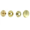 thumbnail image 4 of Line 20 Snaps, Cap 12.7mm, Ring Socket, Natural Brass, S127B50-LP, Solid Brass-LL (100 per bag), 4 of 16
