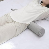 YANHAIGONG Twist Memory Foam Travel Pillow for Neck, Chin, Lumbar and Leg Support, Neck Pillows for Sleeping Travel Airplane for Side, Stomach and Back Sleepers Adjustable, Bendable Roll Pillow