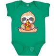 thumbnail image 3 of Inktastic Sloth Pizza Boys or Girls Baby Bodysuit, 3 of 5