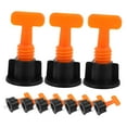 thumbnail image 5 of COOPHYA 50 Sets T-Shaped Orange Ceramic Plastic Reusable Tile Leveler For Construction And, 5 of 8