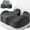 Grey, variant on Seat Cushion, Gel Chair Cushions, Office Chair Cushions, Anti-Slip Bottom & Removable Cover Tailbone Pain Relief Cushion, Memory Foam Seat Cushion, 5.28 in Thick (Black)