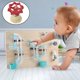 thumbnail image 5 of juguetes de tablero ocupados Juguete De Material De Tablero Ocupado Juego De Simulación Para Regalo De Vacaciones Niños Pequeños Niños Y Niñas Válvula Giratoria Roja Válvula rotatoria roja Fanmusic juguetes de tablero ocupados, 5 of 7