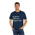 thumbnail image 4 of Humorous What's Your Address Mesh Networking Gift Hilarious Addressing Connections Men Women Unisex Garment-Dyed T-shirt, 4 of 4