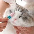 thumbnail image 3 of Methold Cepillo azul verde para el cuidado de los ojos de mascotas: limpieza suave y eliminación de manchas de rasgaduras Cepillo de limpieza Aseo de mascotas Azul verde, 3 of 6