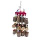 thumbnail image 1 of Duraderas De Cuerda Natural Swing wooden bird Parrot Chew Toy, 1 of 9