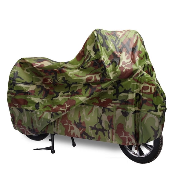 Camouflage Motorcycle Waterproof Cover Outdoor Protector Bike Rain Dustproof Scooter Covers L XL XXL