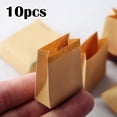 thumbnail image 4 of Mini bolsa Uds., bolsa de embalaje para panadería, bolsas de aperitivos, bolsa de papel Kraft de 1:12, juguetes Hugo Bolsas de pan en miniatura, 4 of 10