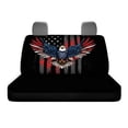 thumbnail image 6 of FUIALDOLG Eagle American Flag Print, Easy to Care Rear Bench Seat Cover 2pcs Waterproof Non-Slip Car Seat Covers for Car Interior Travel, 6 of 7