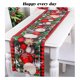 thumbnail image 5 of Teissuly Christmas Imitation Linen Table Flag, Christmas Ball Pattern, Tablecloth, Living Room, Christmas Decorations Teissuly WER202311010456, 5 of 7