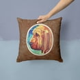 thumbnail image 2 of Carolines Treasures 7013PW1414 Bloodhound Fabric Decorative Pillow  14Hx14W multicolor, 2 of 4