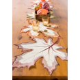 thumbnail image 3 of Camino de Mesa DII 36x178 cm Hojas Bordadas de Otoño, 3 of 9