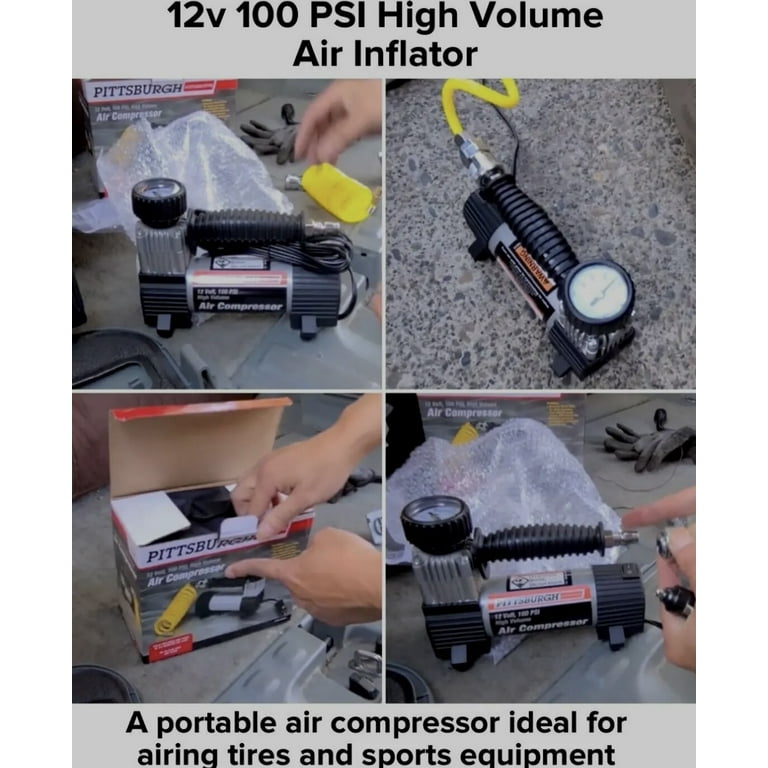 12V 100 PSI High Volume Air Inflator 12V 100 PSI High Volume Air Inflator