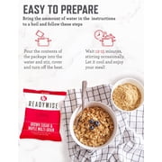 ReadyWise Breakfast Bucket with 120 Servings Emergency Food Supply, 25-Year Shelf Life, Ideal for Survival & Camping