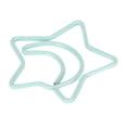 thumbnail image 3 of 100 clips de papel de estrella y luna, resistentes al deslizamiento, lindos clips de papel portátiles para uso diario en la oficina, 3 of 8