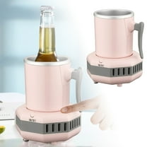 Portable Beverage Chiller - Rapid Countertop Drink Cooler for Home, Bar & Travel - 2-6°C in 5 Mins - Energy Efficient - Compact Drink Fridge (Color as Shown)