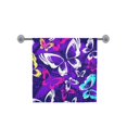 thumbnail image 2 of MKHERT Butterflies And Dots Bath Towel Shower Towel Wash Cloth Face Towels 16x28 Inches, 2 of 3