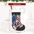 thumbnail image 4 of Salouo Largemouth Bass Fish in USA Print Christmas Stockings,Large Xmas Stocking Set of 1 Holiday and Farmhouse Stocking for Christmas Holiday Party Decoration(17.7*11 Inch), 4 of 7