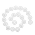 thumbnail image 6 of OUNONA 40 Pcs Plastic Pulley Wheel Pulley Gear Portable Pulley Wheel Belt Pulley Car Parts Plane Toy Automotive Parts Motor Toy Gear Mute Pulley For Diy, 6 of 8