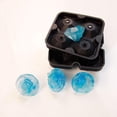 thumbnail image 4 of Molde para cubitos de hielo, Molde para cubitos de silicona, Molde de silicona con forma de diamante, Bandeja para hielo, Negro, 4 of 5