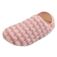 thumbnail image 2 of Oyedens Fuzzy House Slippers for Wome Men Indoor Closed Back Barefoot House Shoes Slipper Socks Bedroom Home, 2 of 7