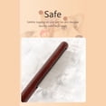 thumbnail image 3 of Cepillo De Aseo Para Perros, De Madera, Peine Para Gatos, Dientes De Pasador De Acero Inoxidable, Agarre Cómodo Portátil Para Interiores Para Perros Y Conejos, 3 of 7