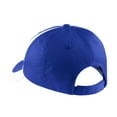 thumbnail image 3 of Sport-Tek Dry Zone Nylon Colorblock Cap-One Size (True Royal/White), 3 of 3