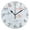 Black Needle, variant on 10" Artistic Round Wall Decorative Desk Clock Wall Clock Home Decor Pastel Doodle Airplanes