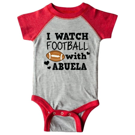 

Inktastic I Watch Football with My Abuela Gift Baby Boy or Baby Girl Bodysuit