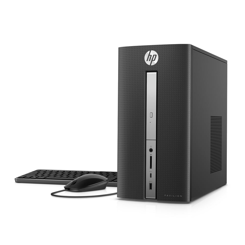 HP Pavilion 570p023w Desktop Tower, Intel Core i57400, 8GB Memory