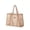 Khaki, variant on Women's Mesh Beach Tote Bag, Large Breathable Shoulder Tote, Lightweight Solid Color Handbag for Summer Travel Shopping Outdoor Activities(Mint Green/One Size)