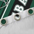 thumbnail image 4 of Feelyou Est Sleep Rugby Blackout Curtains Set of 2 (52x84 Each) for Kids, Green Black Stripe Lines Window Curtains, Football Sports Helmet Curtains and Drapes, Blackout Curtains Room Decor, 4 of 6
