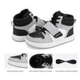 thumbnail image 3 of Zapatillas altas para niños y niñas DREAM PAIRS LilLegends 6 Gris, 3 of 5