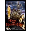 buyartforless IF SB P3198 1.25 Black FRAMED House on Haunted Hill 1959 Vincent Price 36x24 Cult Horror Movie Art Print Poster Carol Ohmart Richard Long