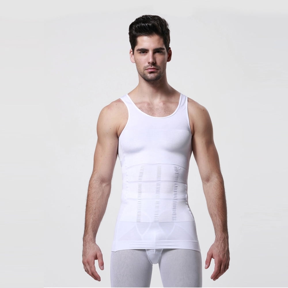 Men's Body Shaper For Men Slimming Shirt Tummy Waist Vest lose Weight