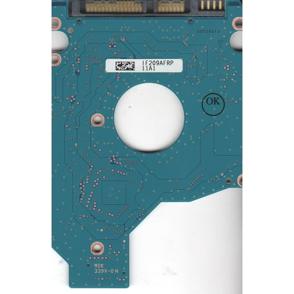 MK2565GSX, HDD2H84 M FL01 T, G002641A, Toshiba 250GB SATA 2.5 PCB