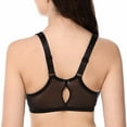 thumbnail image 2 of DELIMIRA Women's Front Closure Racerback Bras Plus Size Underwire Unlined Full Coverage Bras, 2 of 6