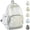 White, variant on Y2k Star Backpack Preppy Whimsical Cute Stripe Lace Bookbag,White